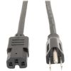 Tripp Lite 8ft Power Cord Cable 5-15P to C15 Heavy Duty 15A 14AWG 8'