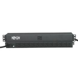 Tripp Lite PDU Single Phase Basic 120V Outlets 13 5-15R 5-15P 15ft cord 1U RM