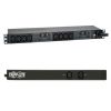 Tripp Lite PDU Basic 208V / 240V 30A 5/5.8kW C13 10 Outlet L6-30P Horizontal 1U