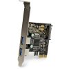 StarTech.com 2 Port PCI Express PCIe SuperSpeed USB 3.0 Controller Card w/ SATA Power