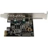 StarTech.com 2 Port PCI Express PCIe SuperSpeed USB 3.0 Controller Card w/ SATA Power