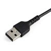 StarTech.com 6 inch/15cm Durable Black USB-A to Lightning Cable, Rugged Heavy Duty Charging/Sync Cable for Apple iPhone/iPad MFi Certified