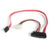 StarTech.com S18in SAS 29 Pin to SATA Cable with LP4 Power