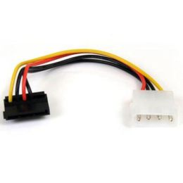 StarTech.com 6in 4 Pin Molex to Right Angle SATA Power Cable Adapter