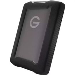 SanDisk Professional G-DRIVE ArmorATD SDPH81G-001T-GBAND 1 TB Portable Rugged Hard Drive - 2.5" External - Aluminum