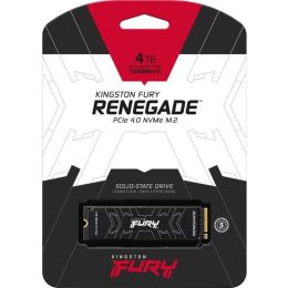 Kingston FURY Renegade 4 TB Solid State Drive - M.2 2280 Internal - PCI Express NVMe (PCI Express NVMe 4.0 x4)