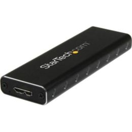 StarTech.com M.2 SSD Enclosure for M.2 SATA SSDs - USB 3.0 (5Gbps) with UASP - External M.2 SSD Enclosure - Aluminum