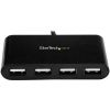 StarTech.com 4 Port USB C Hub - Mini Hub - USB-C to 4x USB-A - USB 2.0 Hub - USB Type C Hub - USB C to USB Hub - USB C Port Expander