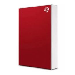 Seagate One Touch STKB1000403 1 TB Portable Hard Drive - 2.5" External - Red