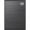 Seagate One Touch STKG500400 500 GB Solid State Drive - External - Black