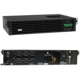 Tripp Lite UPS Smart Online 1500VA 1350W Rackmount 120V LCD USB DB9 2URM