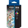 Epson DURABrite Ultra T215 Original Ink Cartridge - Combo Pack - Black, Color