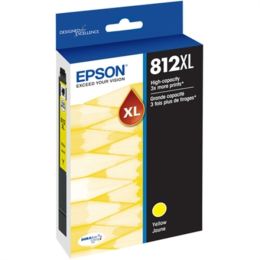 Epson DURABrite Ultra T812 Original Ink Cartridge - Yellow