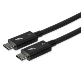 StarTech.com 0.8m/2.7ft Thunderbolt 3 to Thunderbolt 3 Cable - 40Gbps - Certified TB3 - USB C Compatible - Active - 100W PD (TBLT34MM80CM)